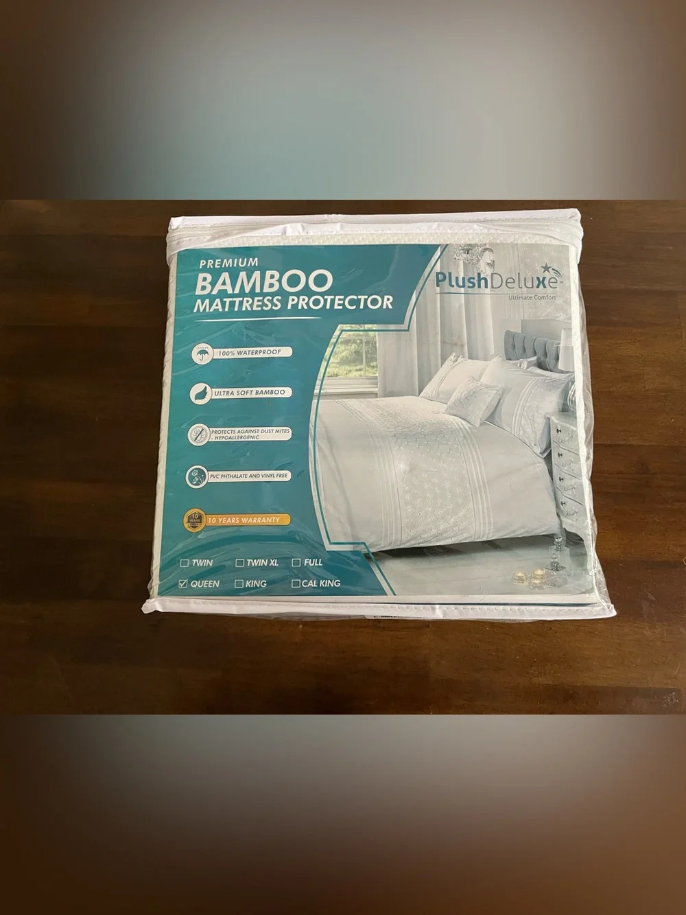 Bamboo mattress protector queen